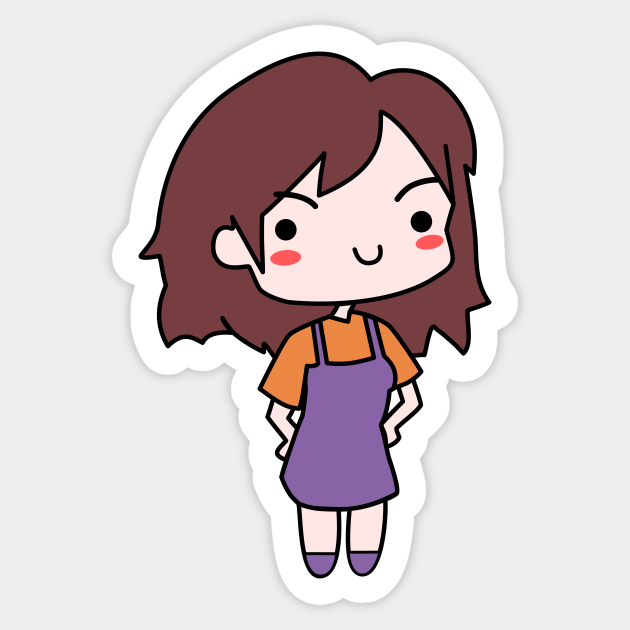 TINAA KITTEN CUTE MASCOT-GAMER GIRL - Tina Kitten - Sticker | TeePublic UK
